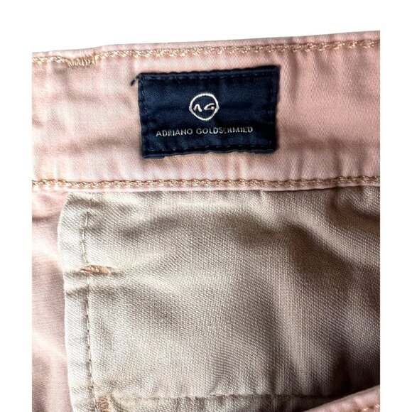 Adriano Goldschmied Mens Jamison Skinny Chino Pants Light Mauve Pink Size 29 - Picture 15 of 15